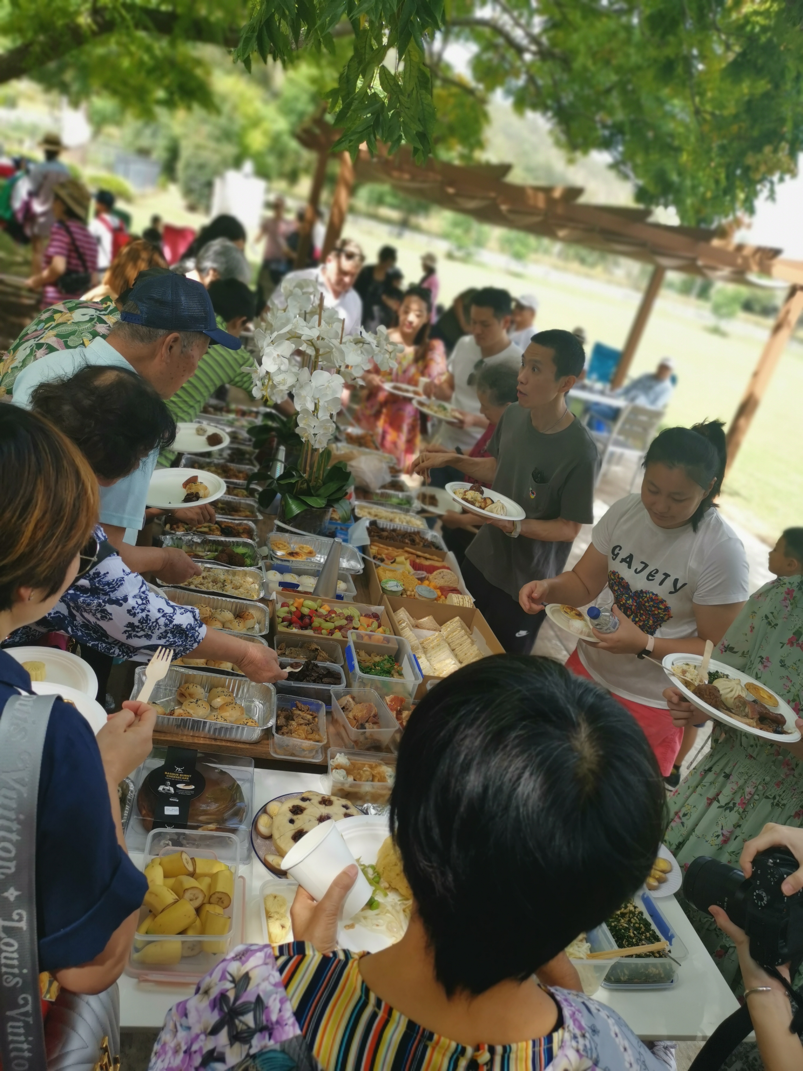 Flavours of home & barbecue, reunion photograph 2