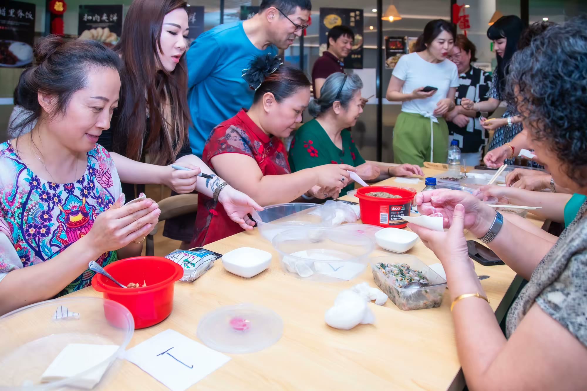 Wonton-making competition, event photograph 41