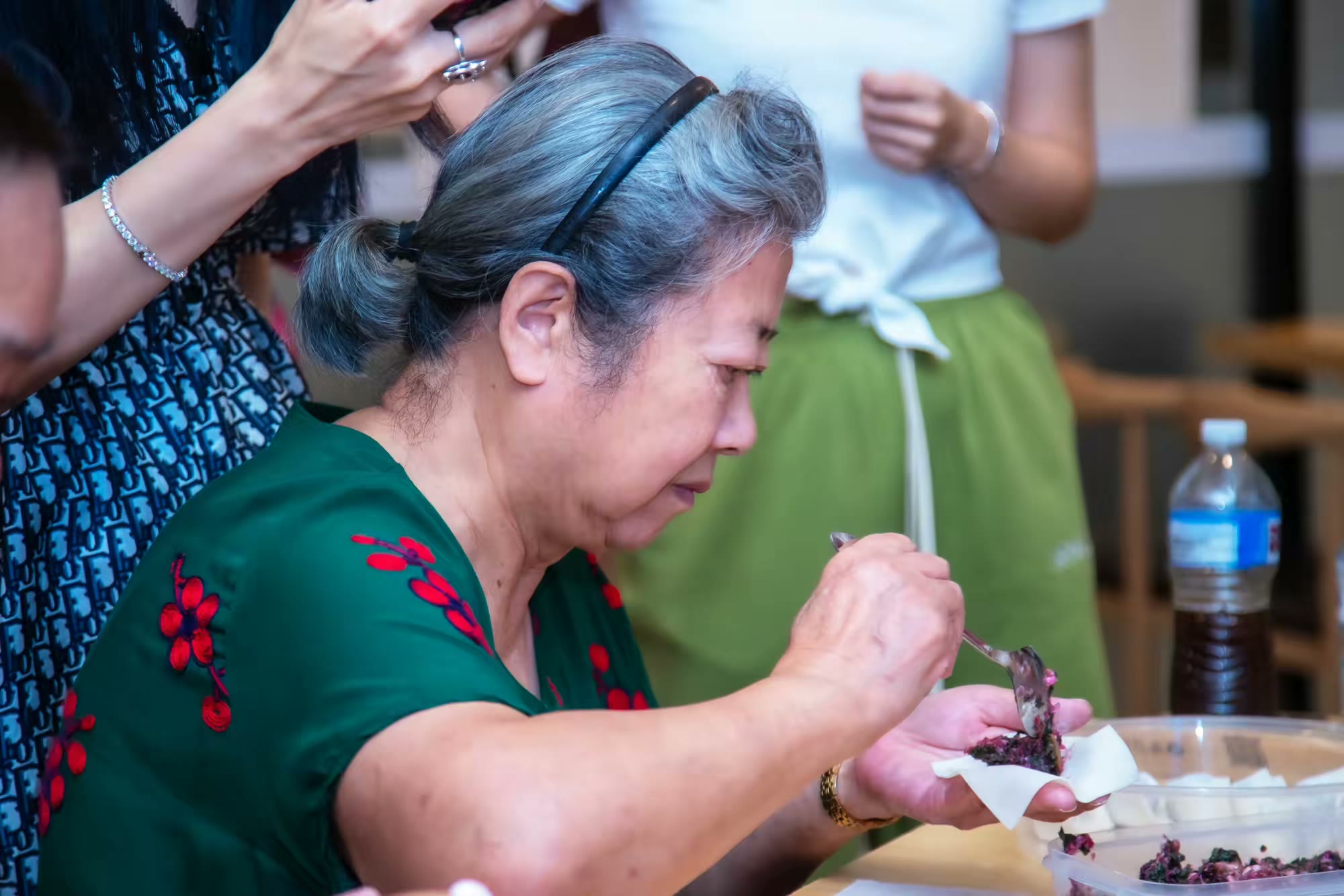 Wonton-making competition, event photograph 44