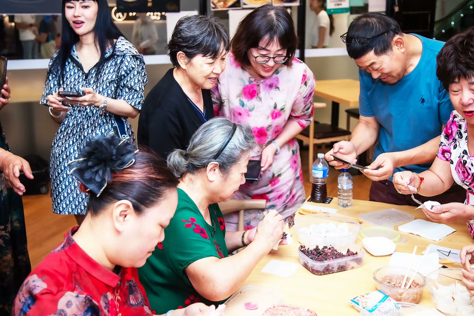 Wonton-making competition, event photograph 49