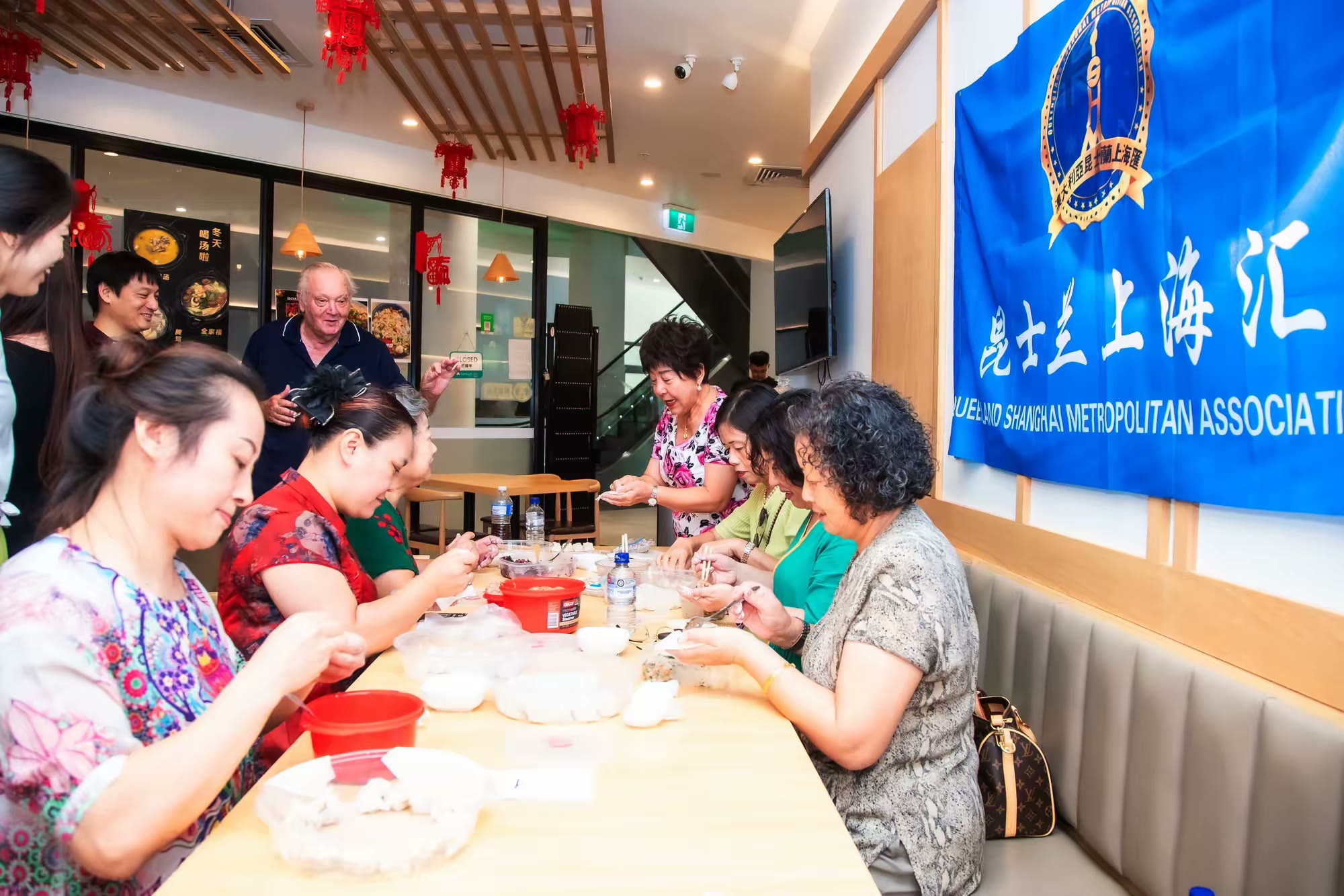 Wonton-making competition, event photograph 52