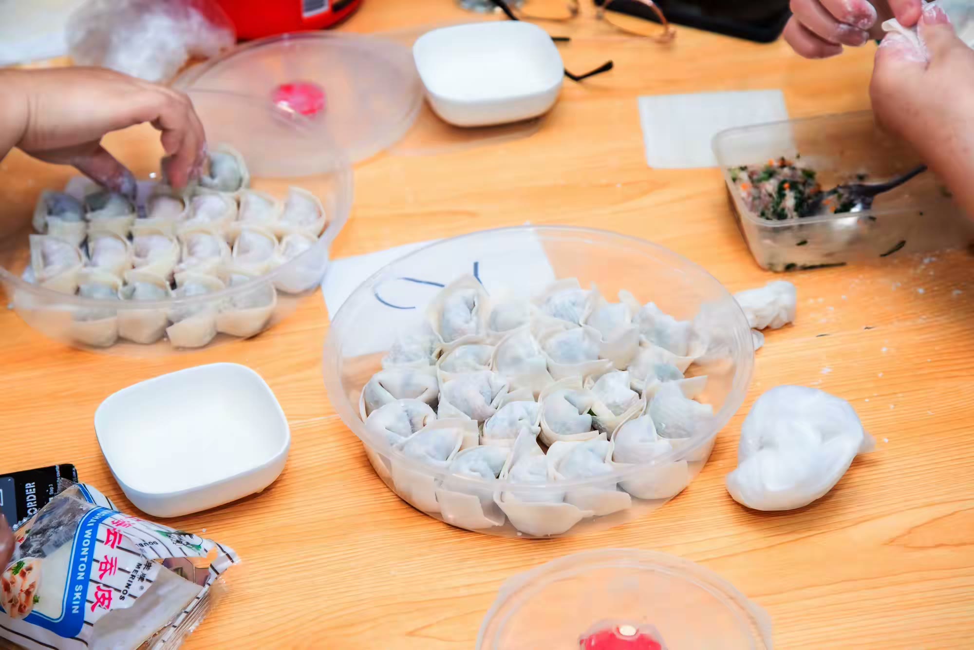 Wonton-making competition, event photograph 56