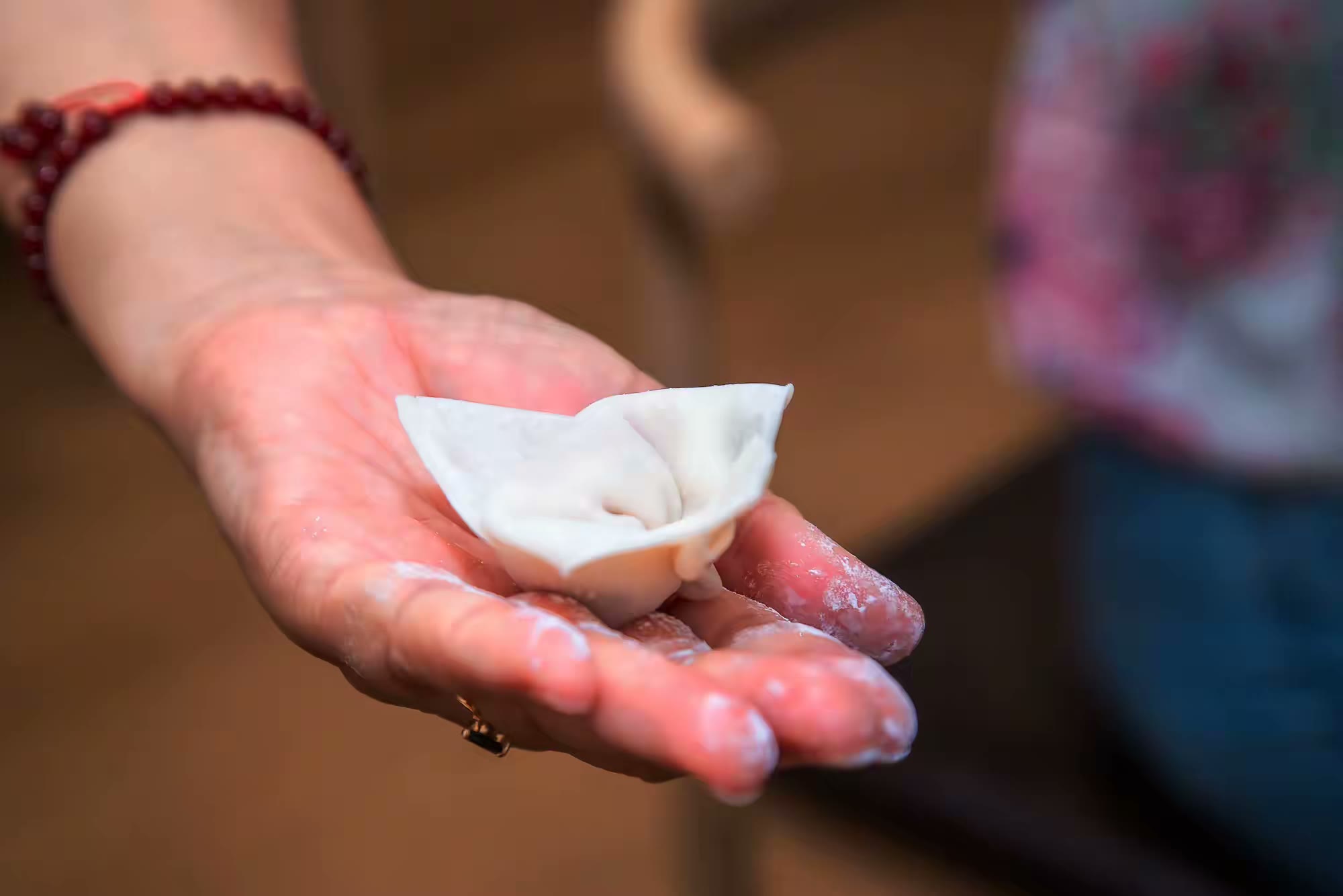 Wonton-making competition, event photograph 59