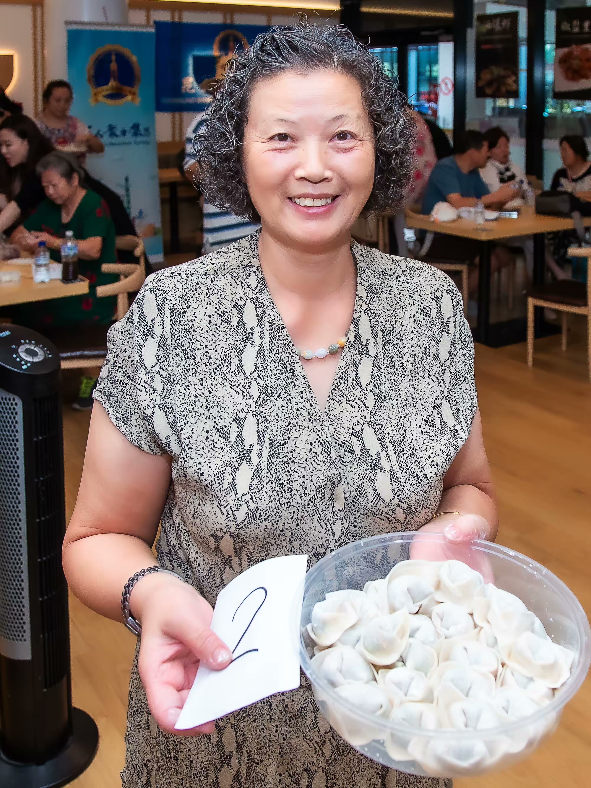 Wonton-making competition, event photograph 63