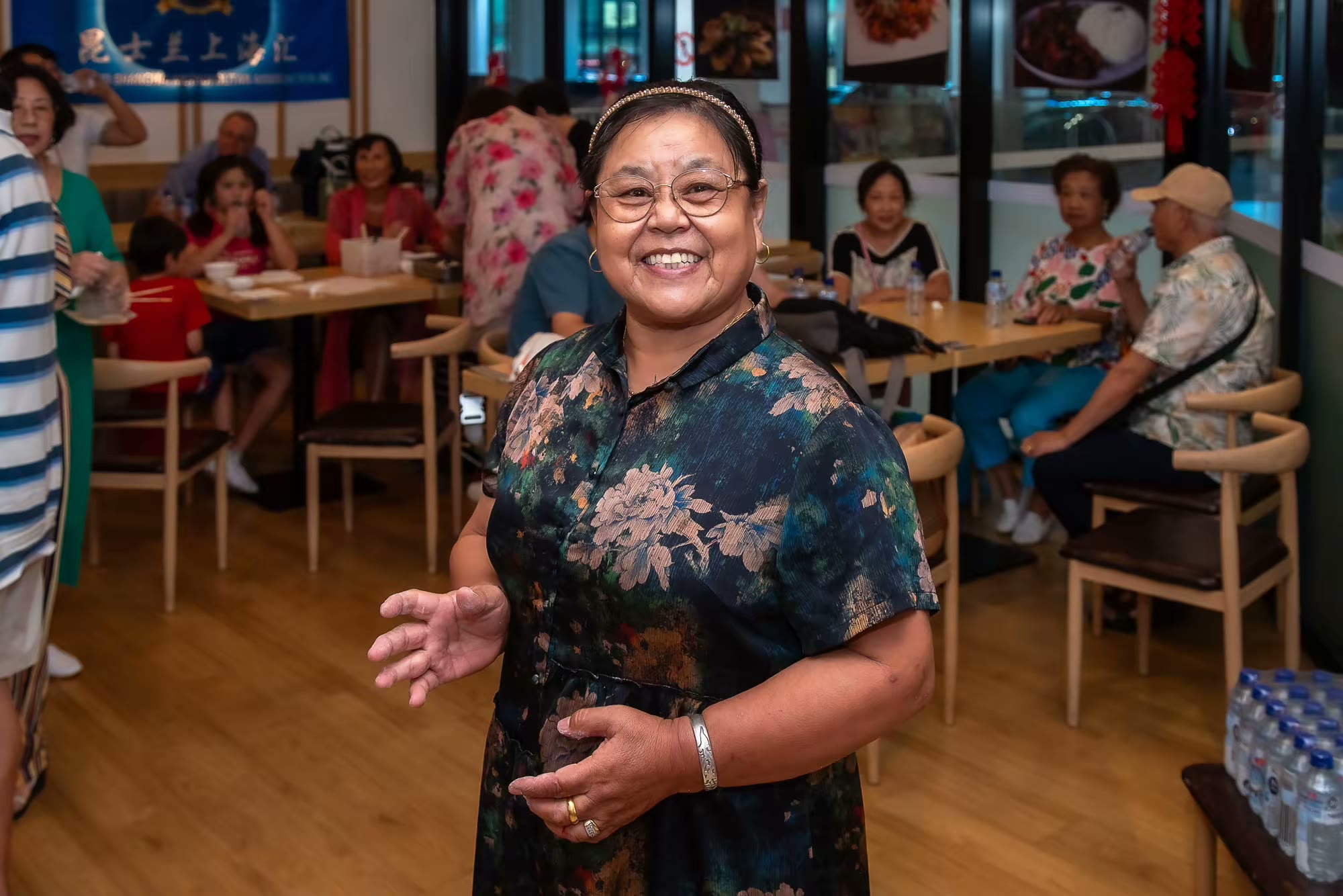 Wonton-making competition, event photograph 71