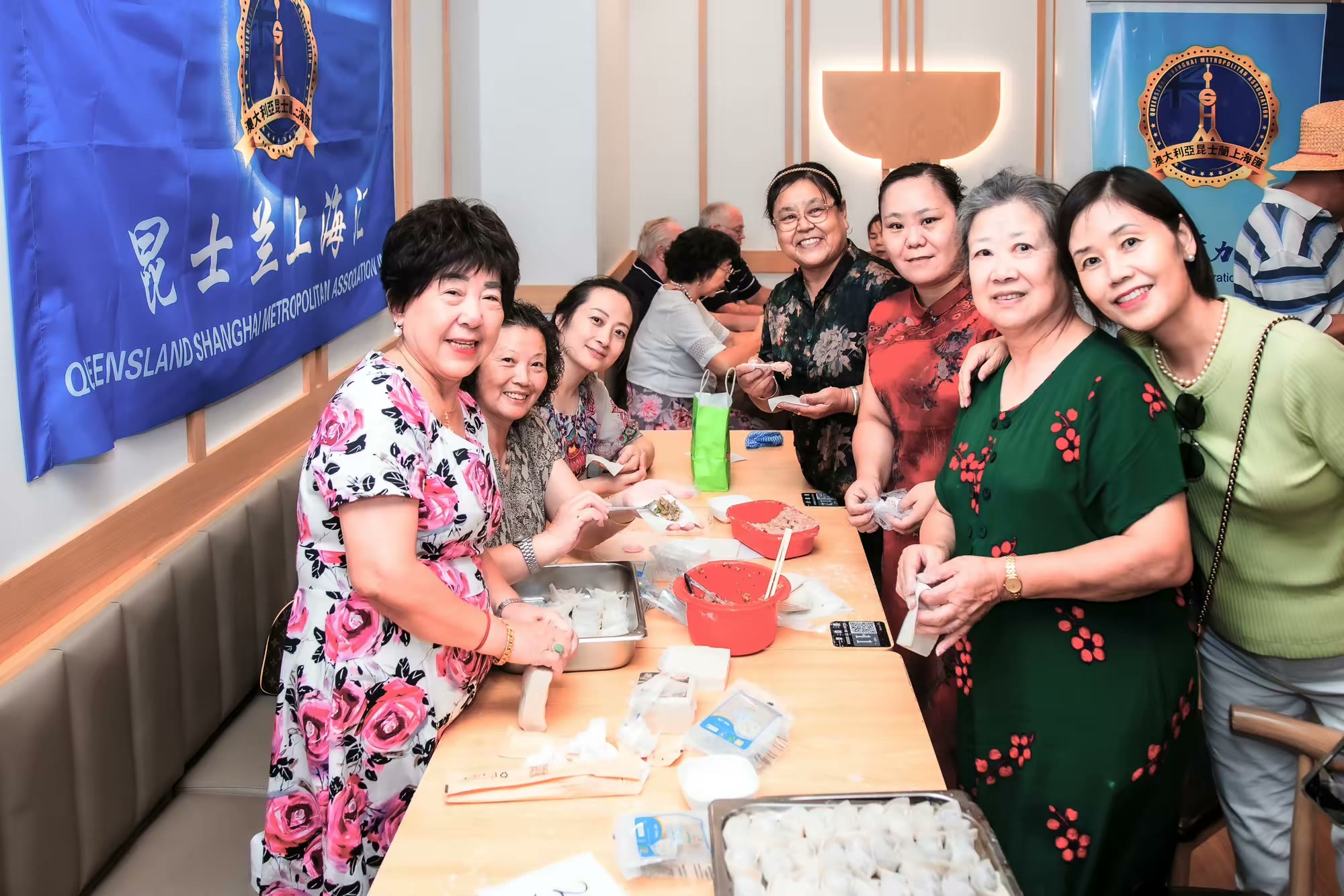 Wonton-making competition, event photograph 79