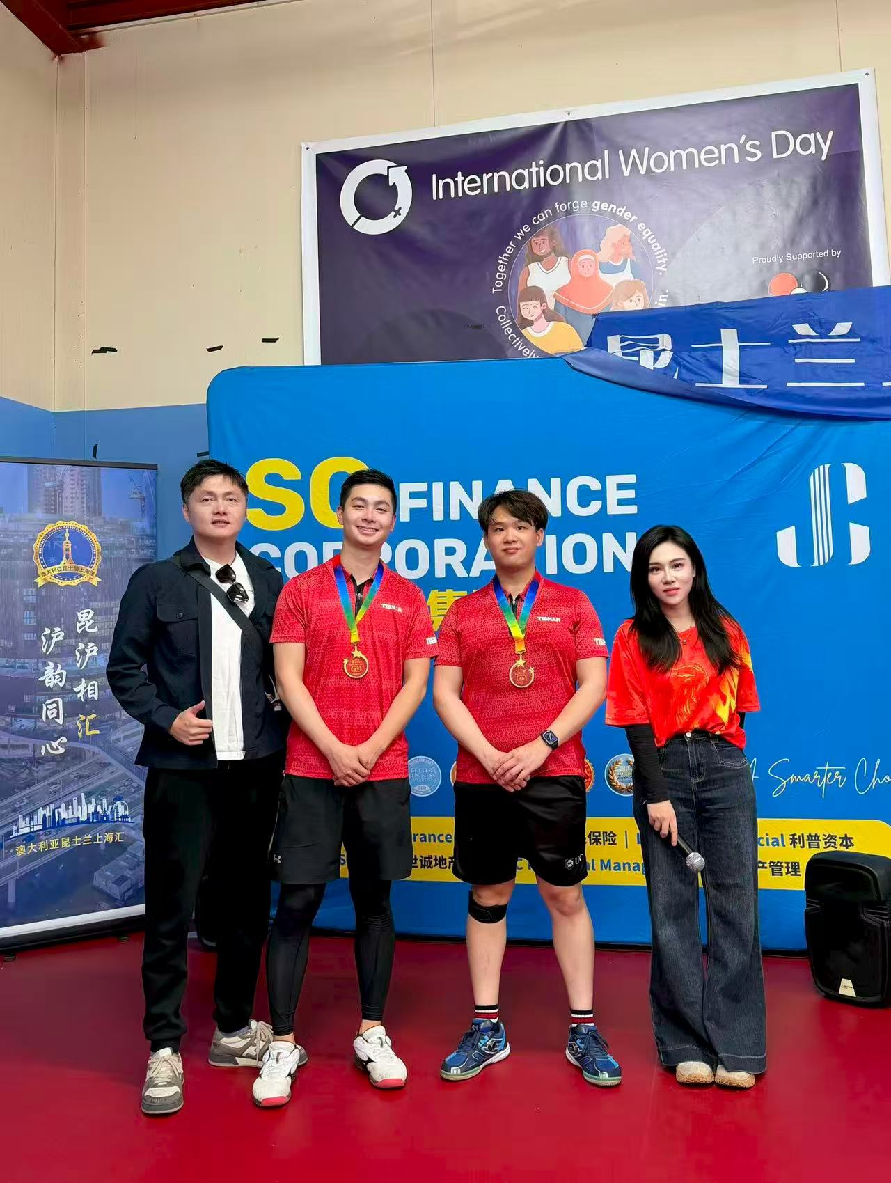 Prize presentation and winners, photograph 3
